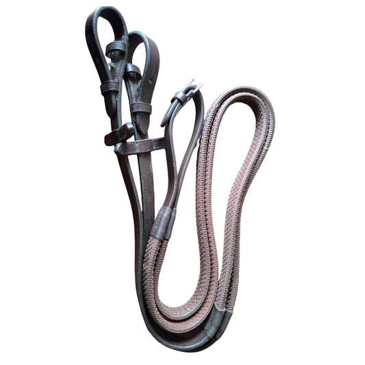 Grandeur Rubber reins brown