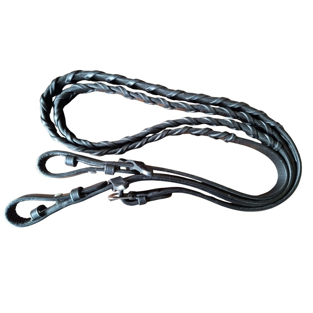 Grandeur laced reins black